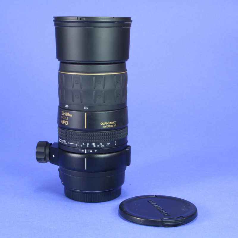 Quantaray 135-400mm f4.5-5.6 APO Lens for Canon EF