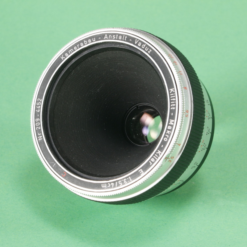 Kamerabau-Anstalt Vaduz 4cm f3.5 Kilfitt-Makro-Kilar E Lens for Exakta