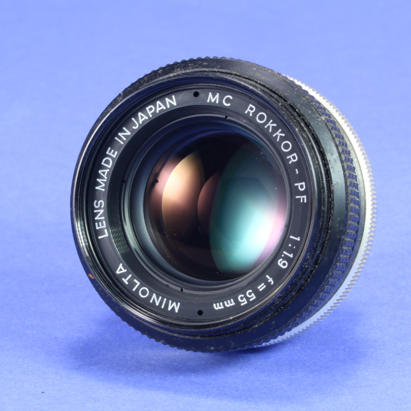 Minolta 55mm f1.9 Rokkor-PF Lens for MC