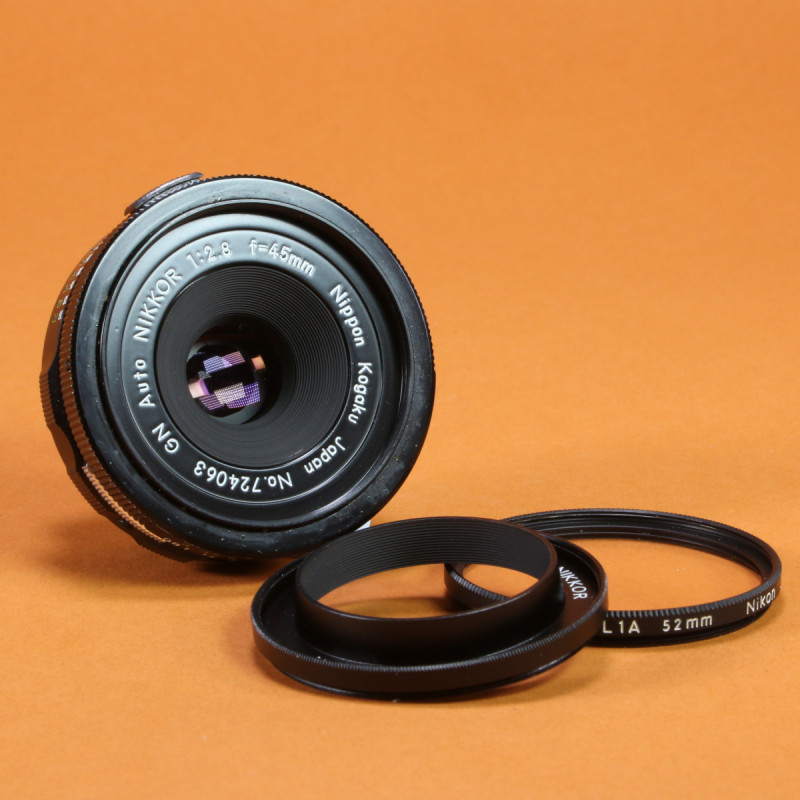 Nikon 45mm f2.8 GN Auto Nikkor-C Lens for Nikon Non-AI