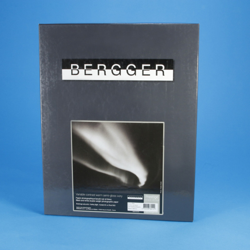 Bergger Prestige Variable CB Style Warm Semi-Gloss Ivory - 25 Sheets of 11x14 Paper