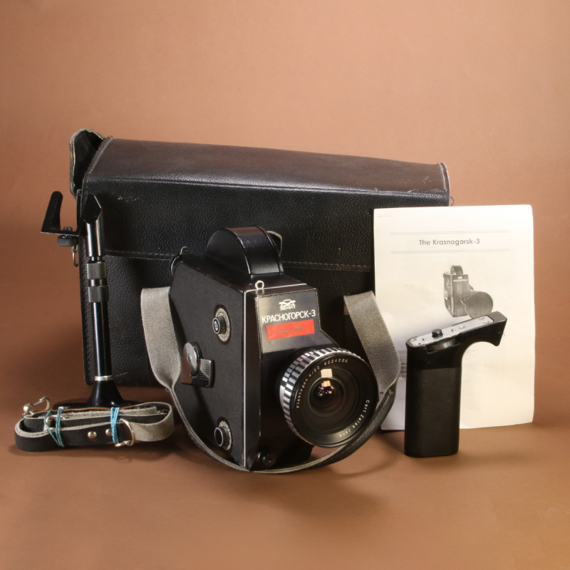 Krasnogorsk-3 Super 16 Camera with Carl Zeiss Jena 20mm f4 Lens