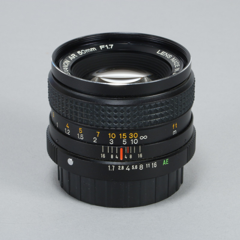 Konica 50mm f1.7 Hexanon AR Lens