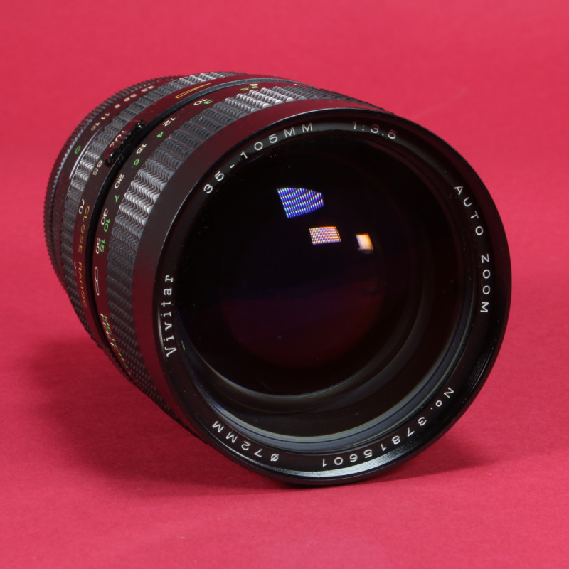Vivitar 35-105mm f3.5 Auto Zoom Lens for Canon FD