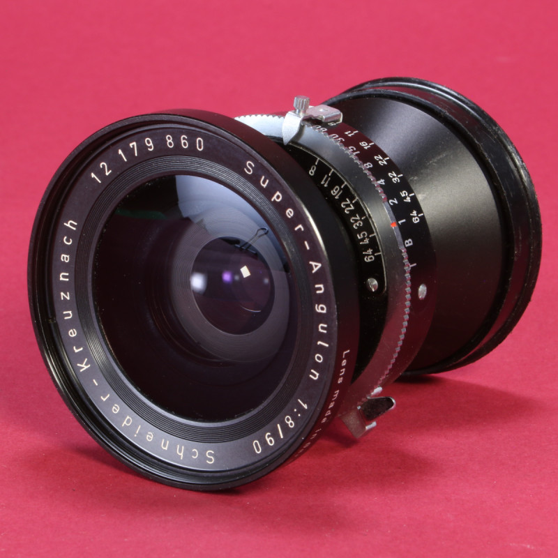 Schneider-Kreuznach 90mm f8 Super-Angulon Lens