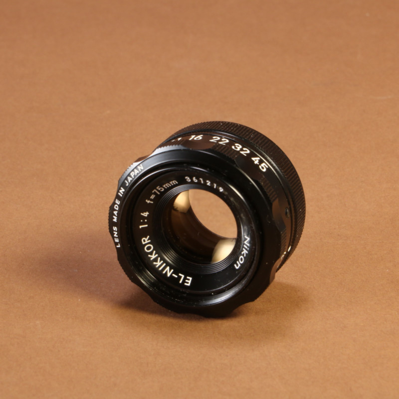 Nikon 75mm f4 EL-Nikkor Enlarging Lens