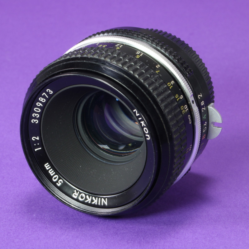 Nikon 50mm f2 Nikkor Lens for Nikon Non-AI