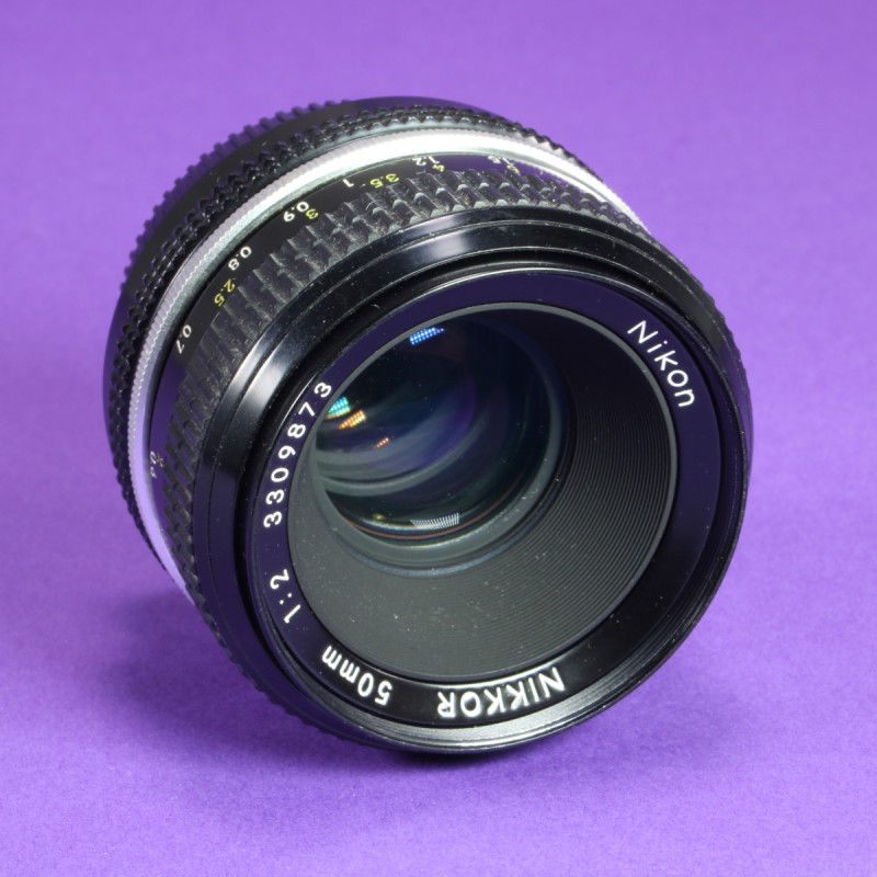 Nikon 50mm f2 Nikkor Lens for Nikon Non-AI