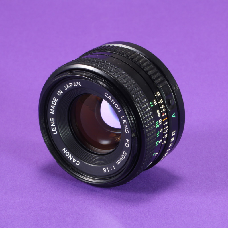 Canon 50mm f1.8 Lens for FD