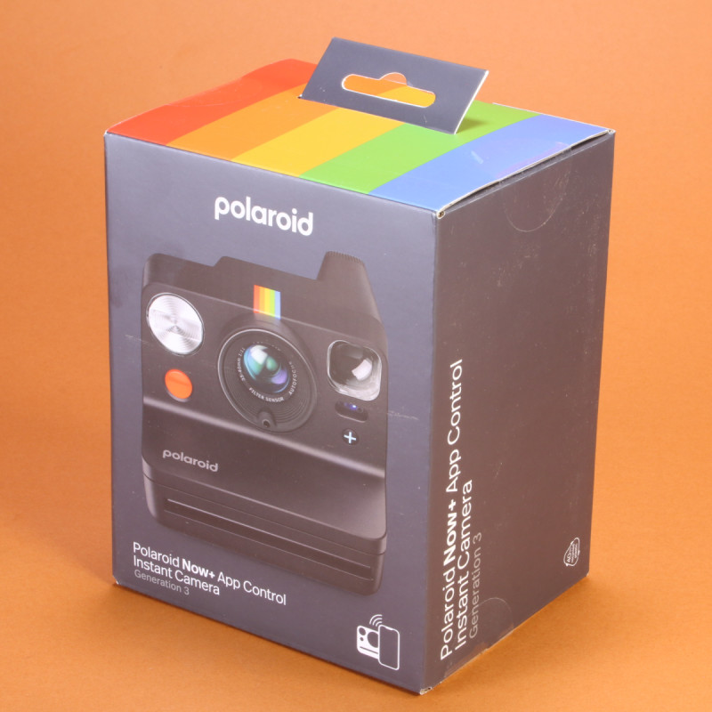 Polaroid Now+ I-Type Instant Camera - Generation 3 - Black