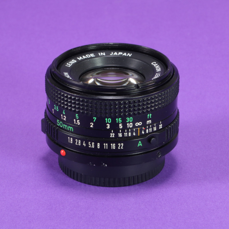 Canon 50mm f1.8 Lens for FD
