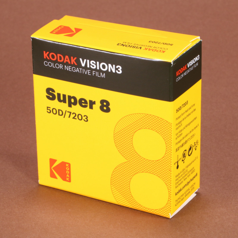 Kodak Vision3 50D Film Super 8 Film - 50' Cartridge