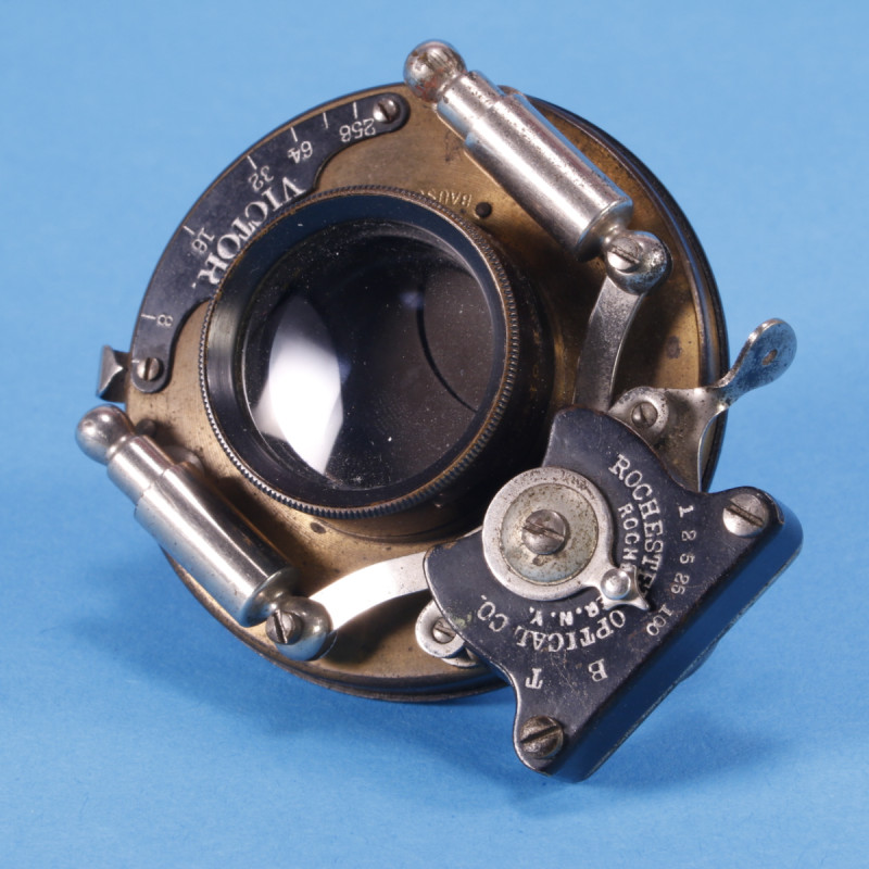 Bausch and Lomb Rapid Rectilinear Brass Lens