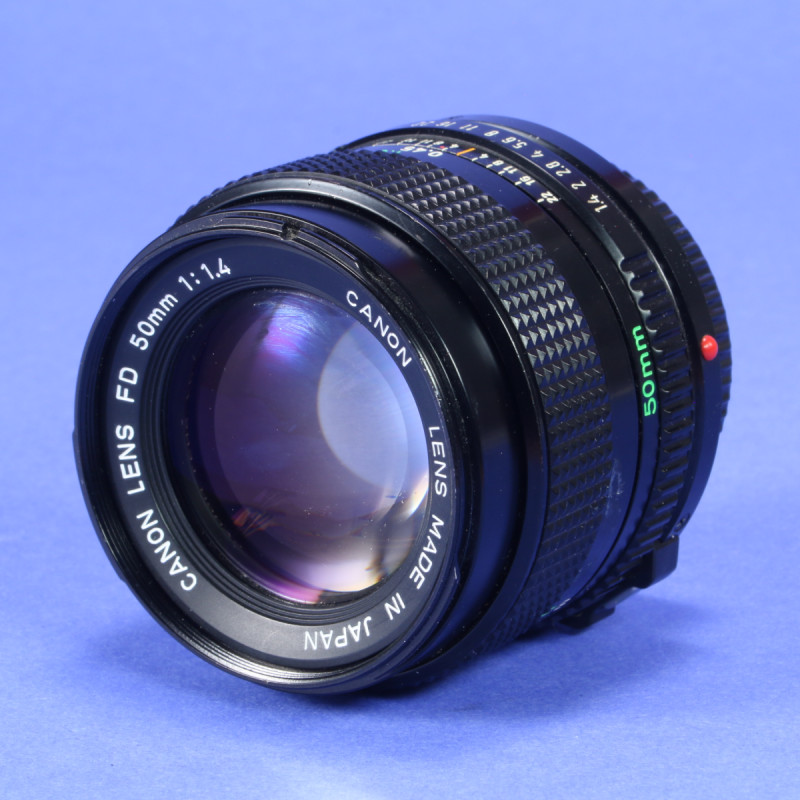 Canon 50mm f1.4 Lens for FD