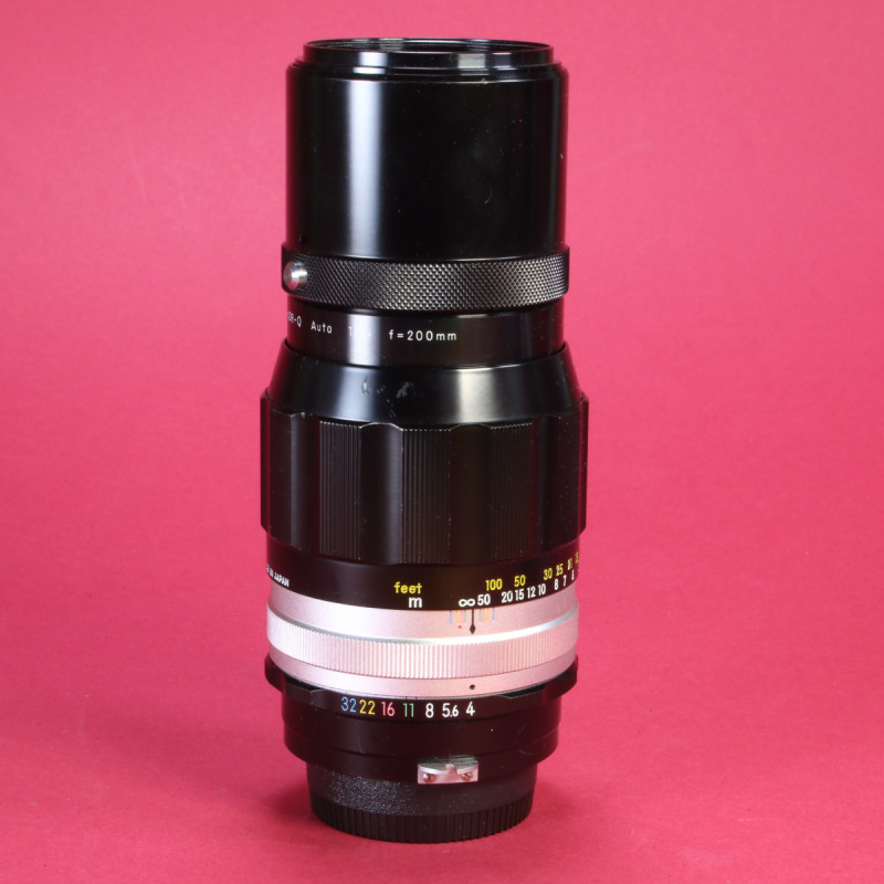 Nikon 200mm f4 Nikkor-Q Lens for Nikon Non-AI