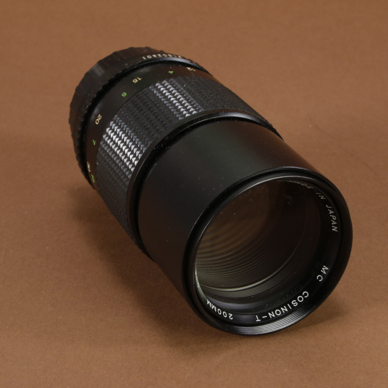Cosina 200mm f4 MC Cosinon-T Lens for Pentax PK-M