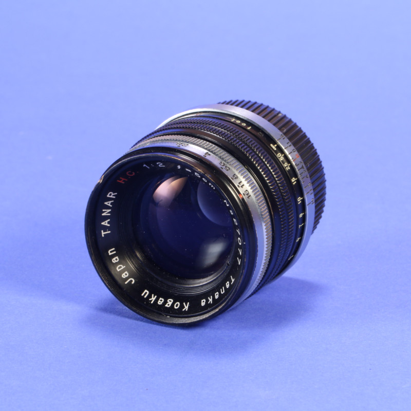 Tanaka Kogaku 5cm f2 Tanar H.C. Lens for M39