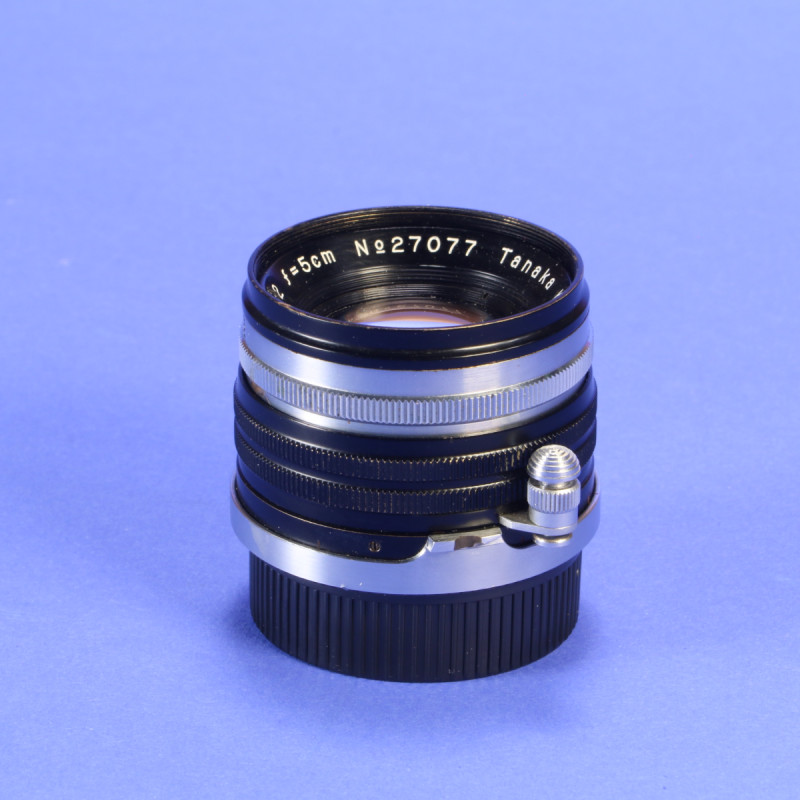 Tanaka Kogaku 5cm f2 Tanar H.C. Lens for M39