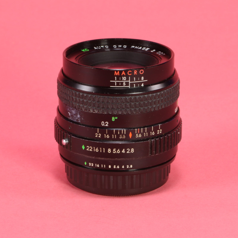 CPC 28mm f2.8 Phase 2 CCT MC Macro Lens for Fujica X