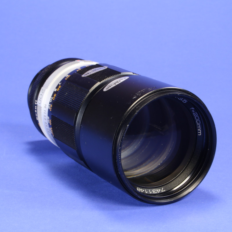 Konica 200mm f3.5 Hexanon AR Lens