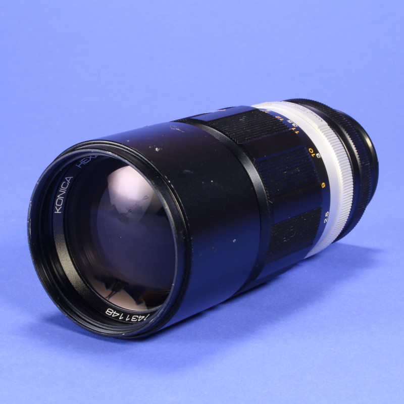 Konica 200mm f3.5 Hexanon AR Lens