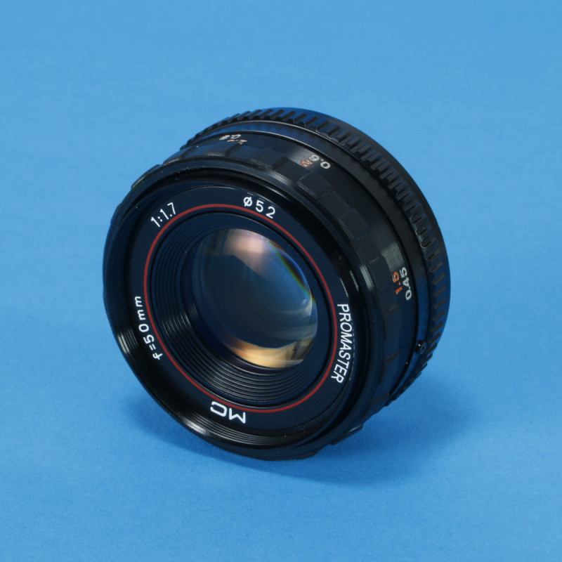 Promaster 50mm f1.7 MC Lens for Pentax PK