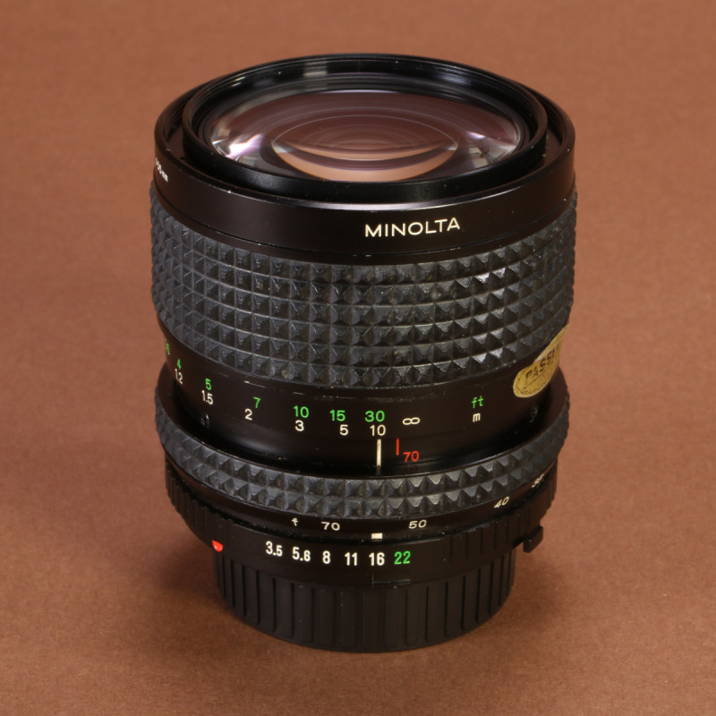Minolta 35-70mm f3.5 Zoom Rokkor-X Lens for MD