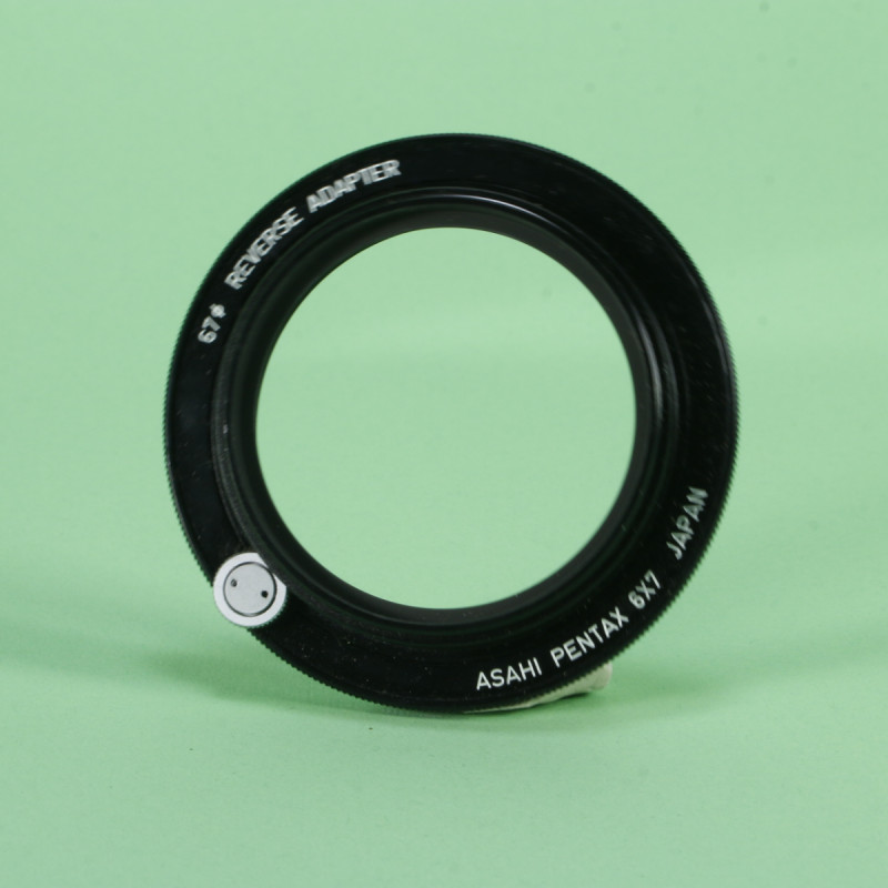 Pentax 49mm to 6x7 Reverse Adapter Ring