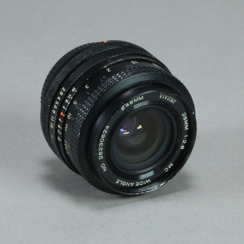 Vivitar 28mm f2.8 MC Wide Angle Lens for Canon FD