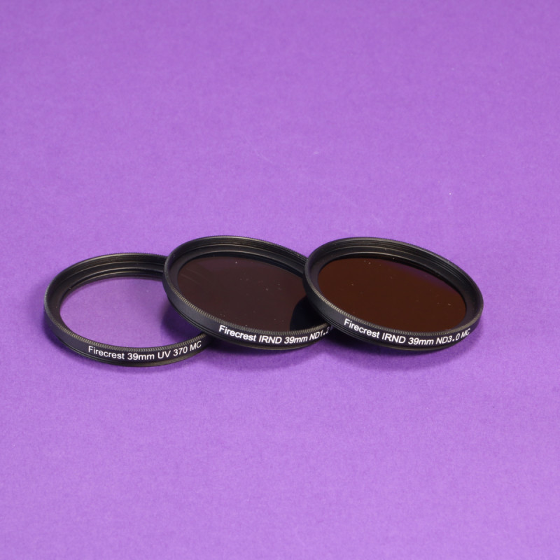 Firecrest 39mm UV and ND Filter Kit - Set of Three Filters