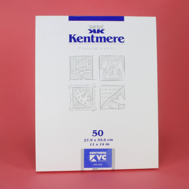 Kentmere VC Select Fine Lustre 11x14 Paper - 50 Sheets