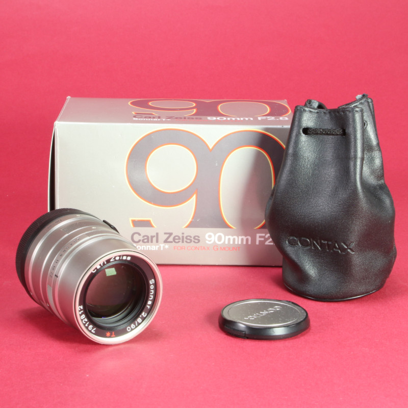 Carl Zeiss 90mm f2.8 Sonnar T* Lens for Contax G - Boxed