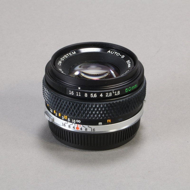 Olympus 50mm f1.8 Zuiko Auto-S OM Lens