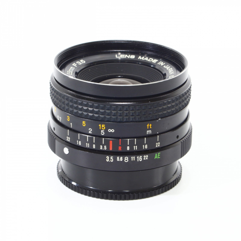 Konica 28mm f3.5 Hexanon AR Lens
