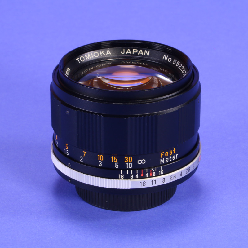 Tomioka 55mm f1.2 Auto Yashinon Lens for M42