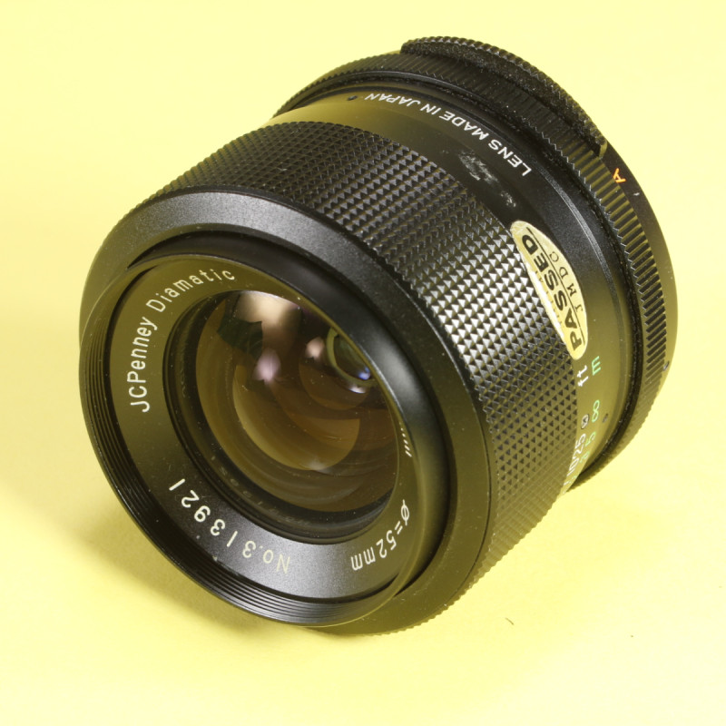JCPenney 28mm f2.8 Diamatic Lens for M42