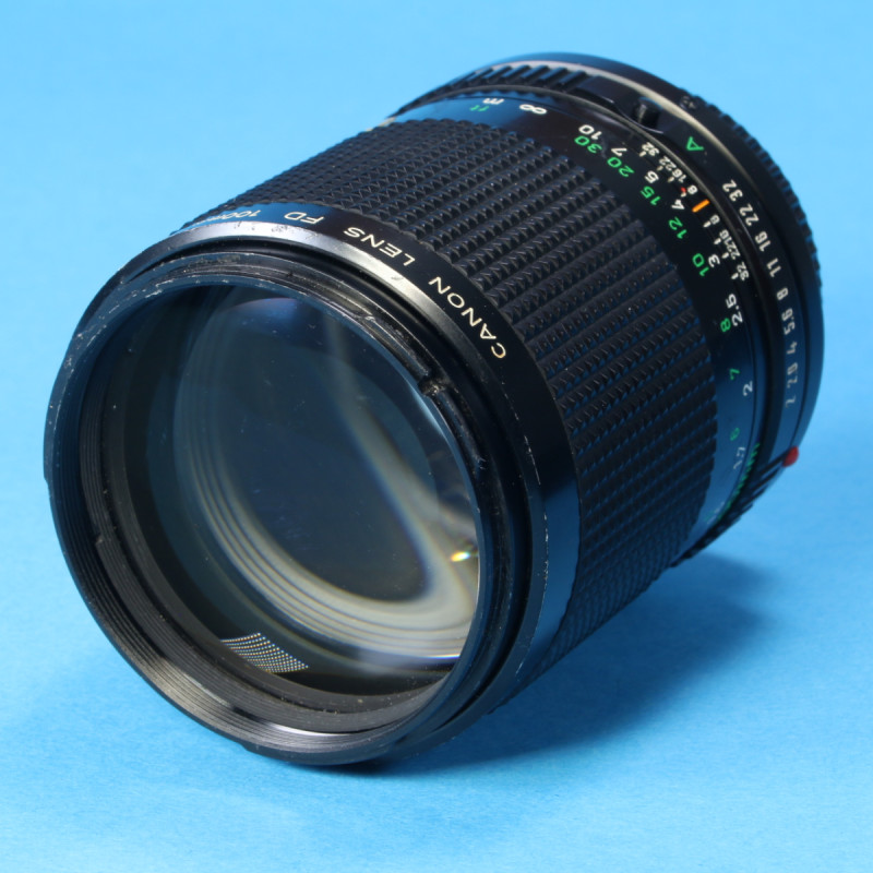 Canon 100mm f2 FD Lens