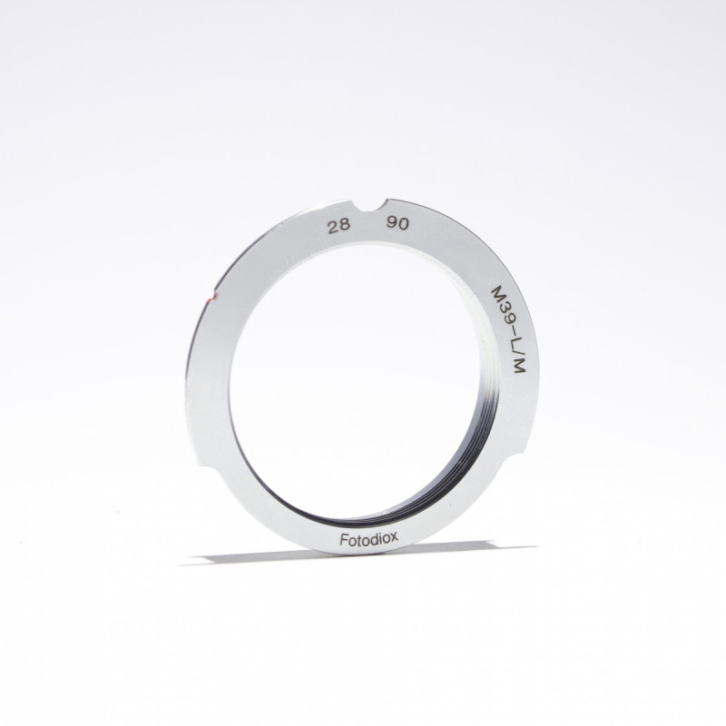 Fotodiox Lens Mount Adapter - M39 to Leica M Mount Adapter (28/90mm)