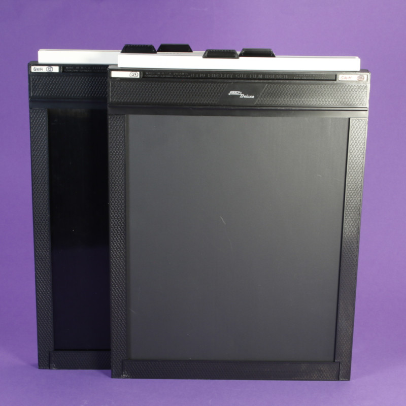 Set of (2x) Fidelity Deluxe 8x10 Film Holders