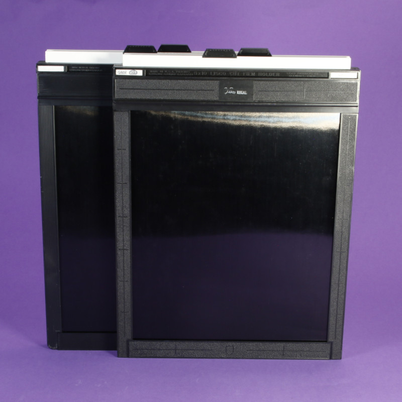 Set Of (2x) Fidelity Elite / Lisco Regal 8x10 Film Holders