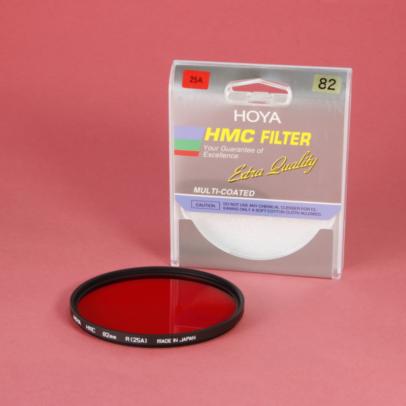 Hoya Red 25A HMC Filter - 82mm