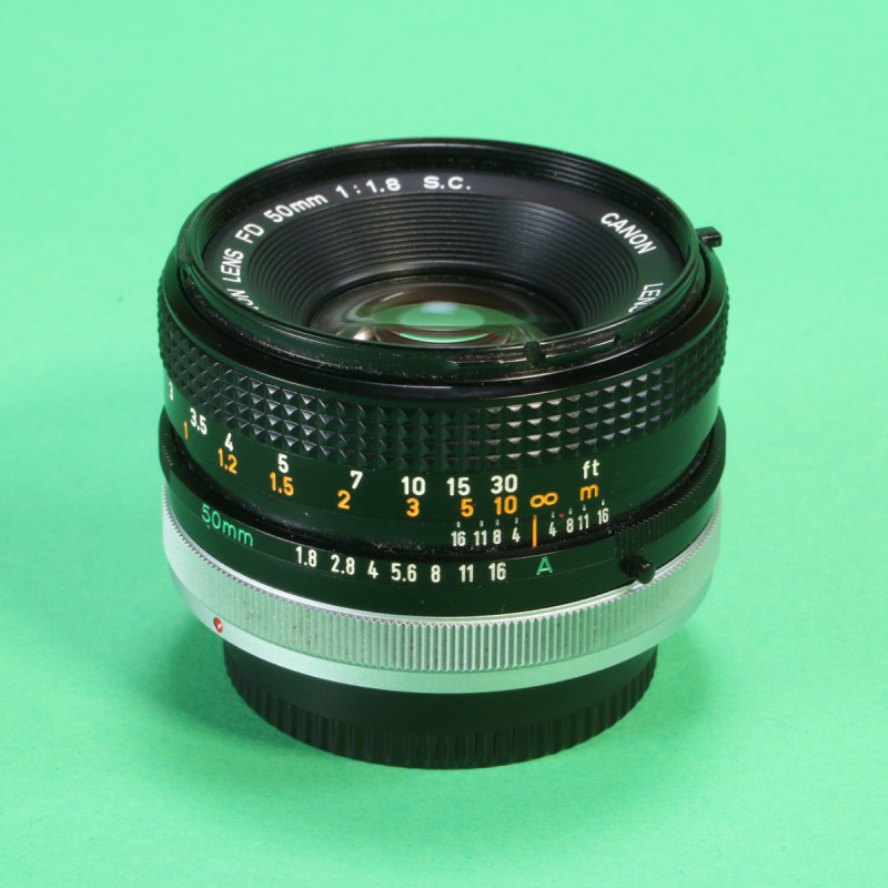 Canon 50mm f1.8 SC Lens for FD