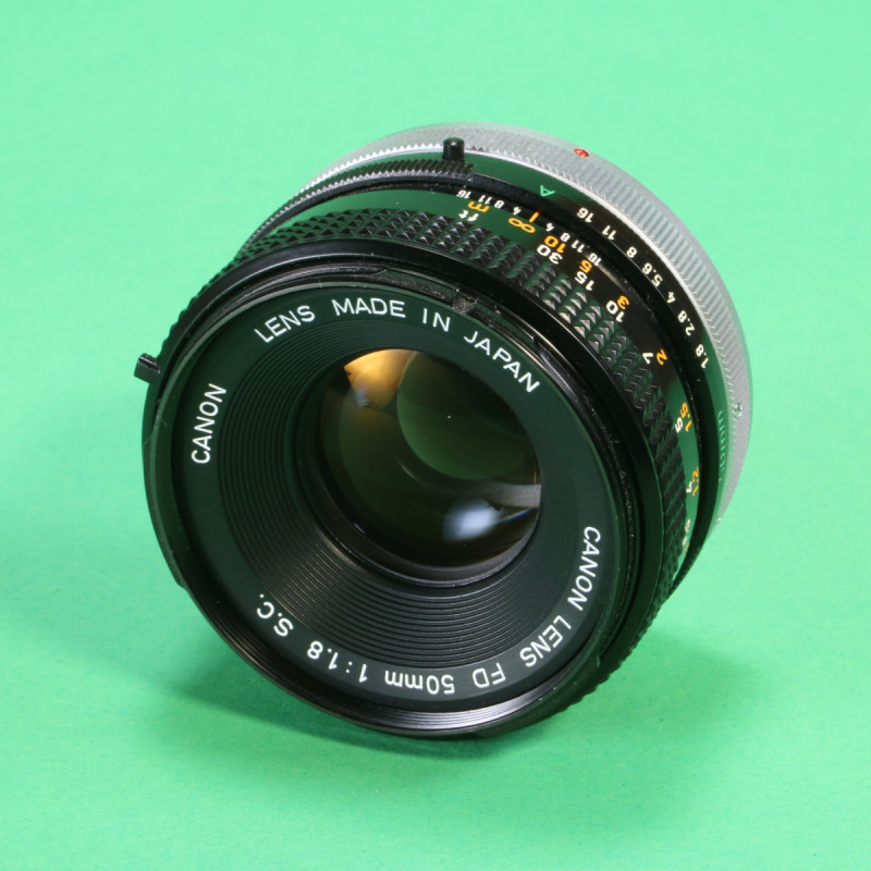 Canon 50mm f1.8 SC Lens for FD