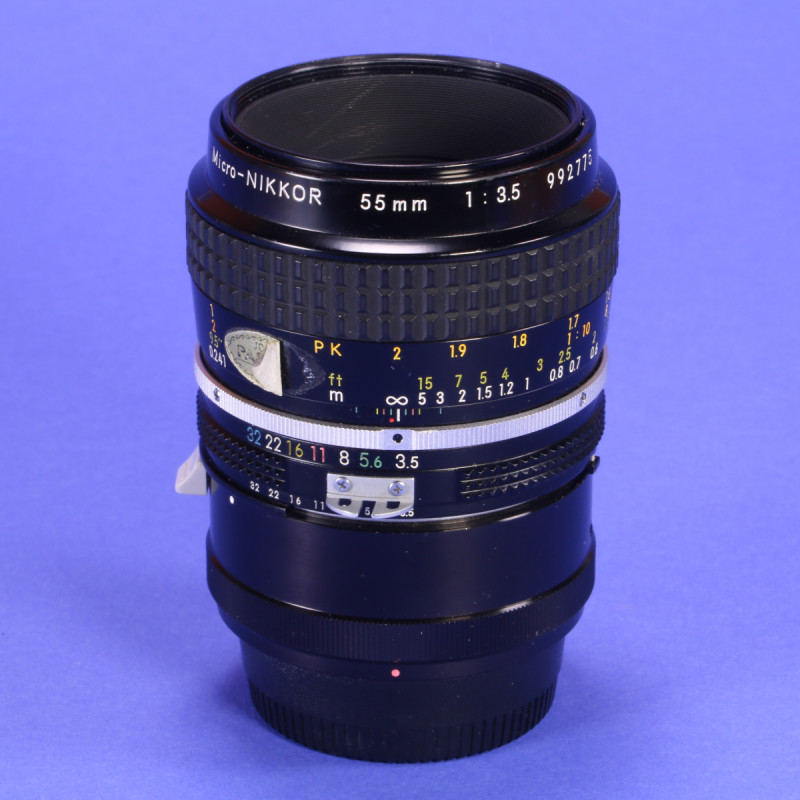 Nikon 55mm f3.5 Micro-Nikkor Lens for Nikon AI with M2 Extension Tube