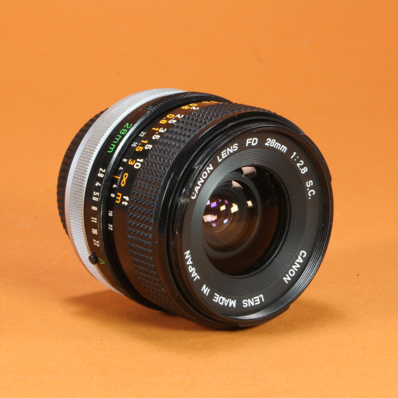 Canon 28mm f2.8 SC Lens for FD