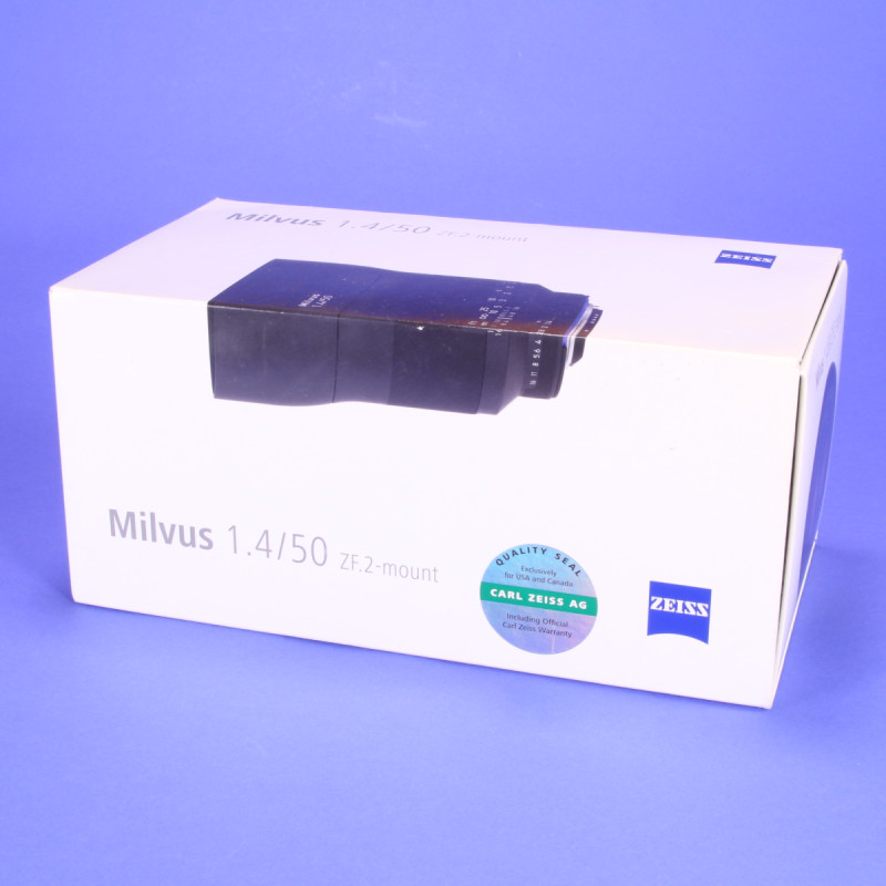 Carl Zeiss Milvus 50mm f1.4 Distagon T* ZF.2 Lens for Nikon AIS