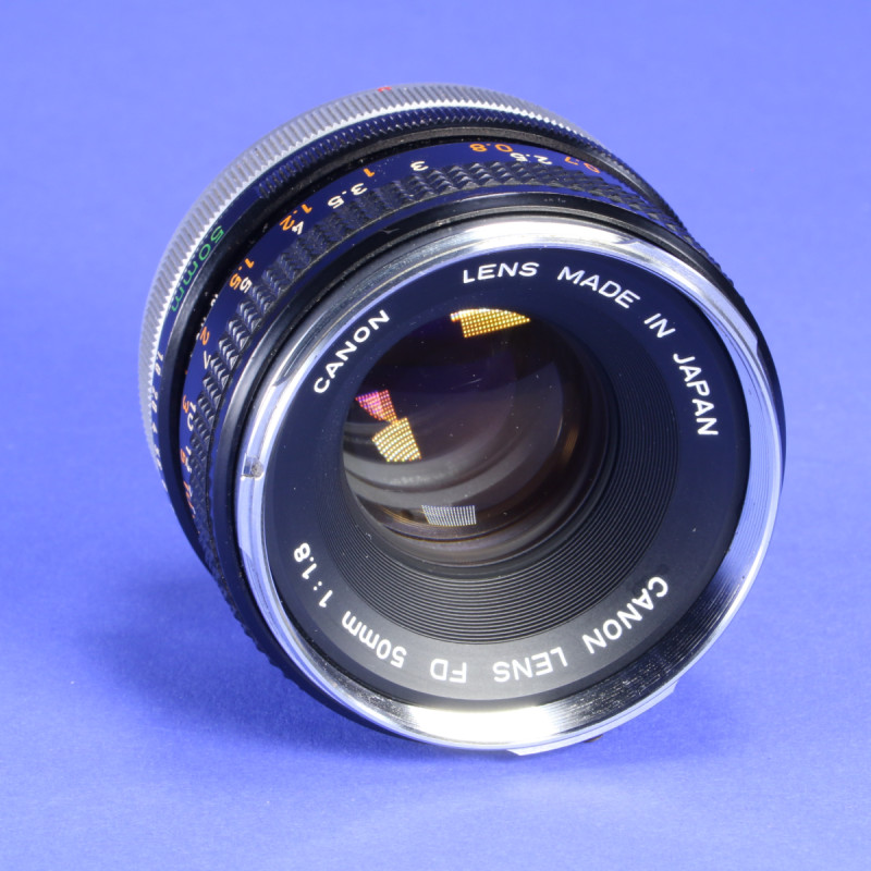 Canon 50mm f1.8 Lens for FD