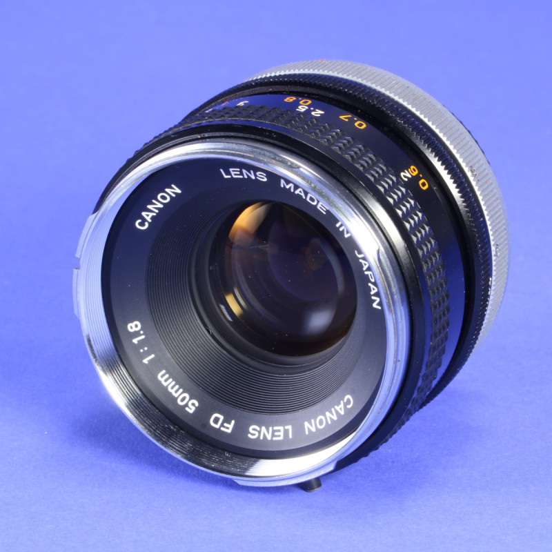 Canon 50mm f1.8 Lens for FD