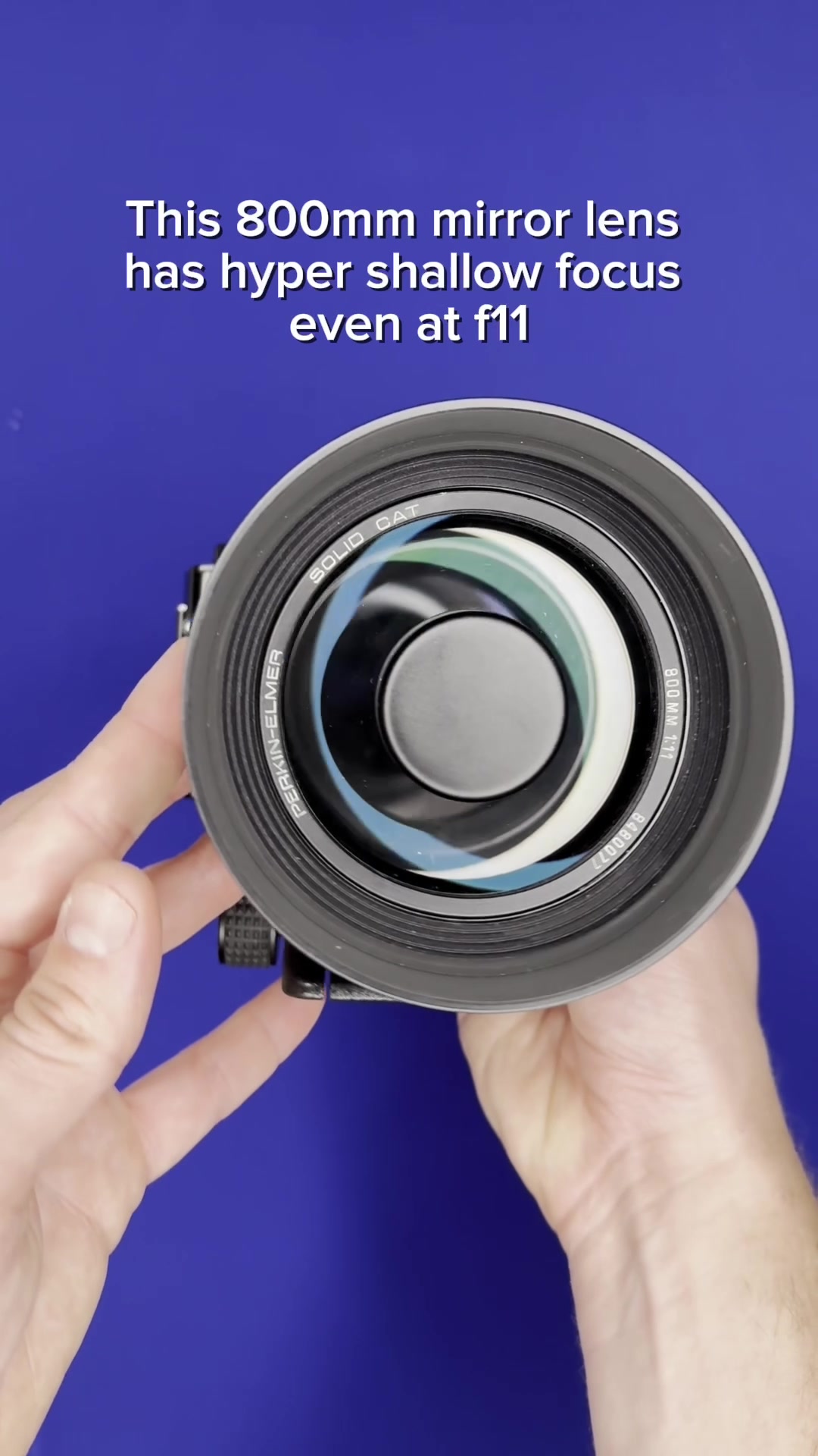 Shooting the 800mm Perkin-Elmer Solid Cat Mirror Lens
