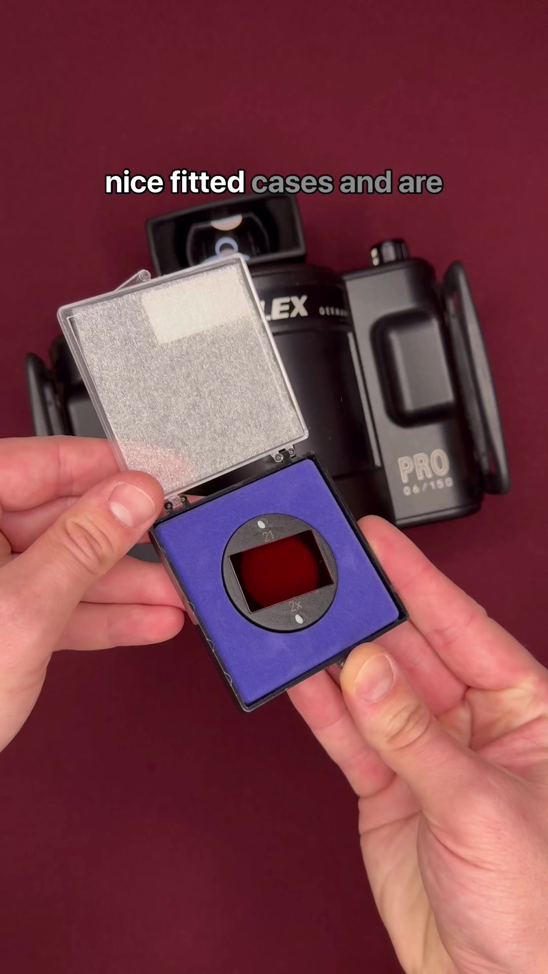 How to Load Filters in the Noblex 06/150 Camera